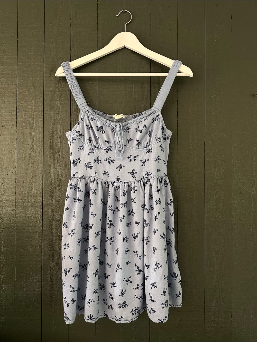 Aeropostale Light Blue Floral Sundress